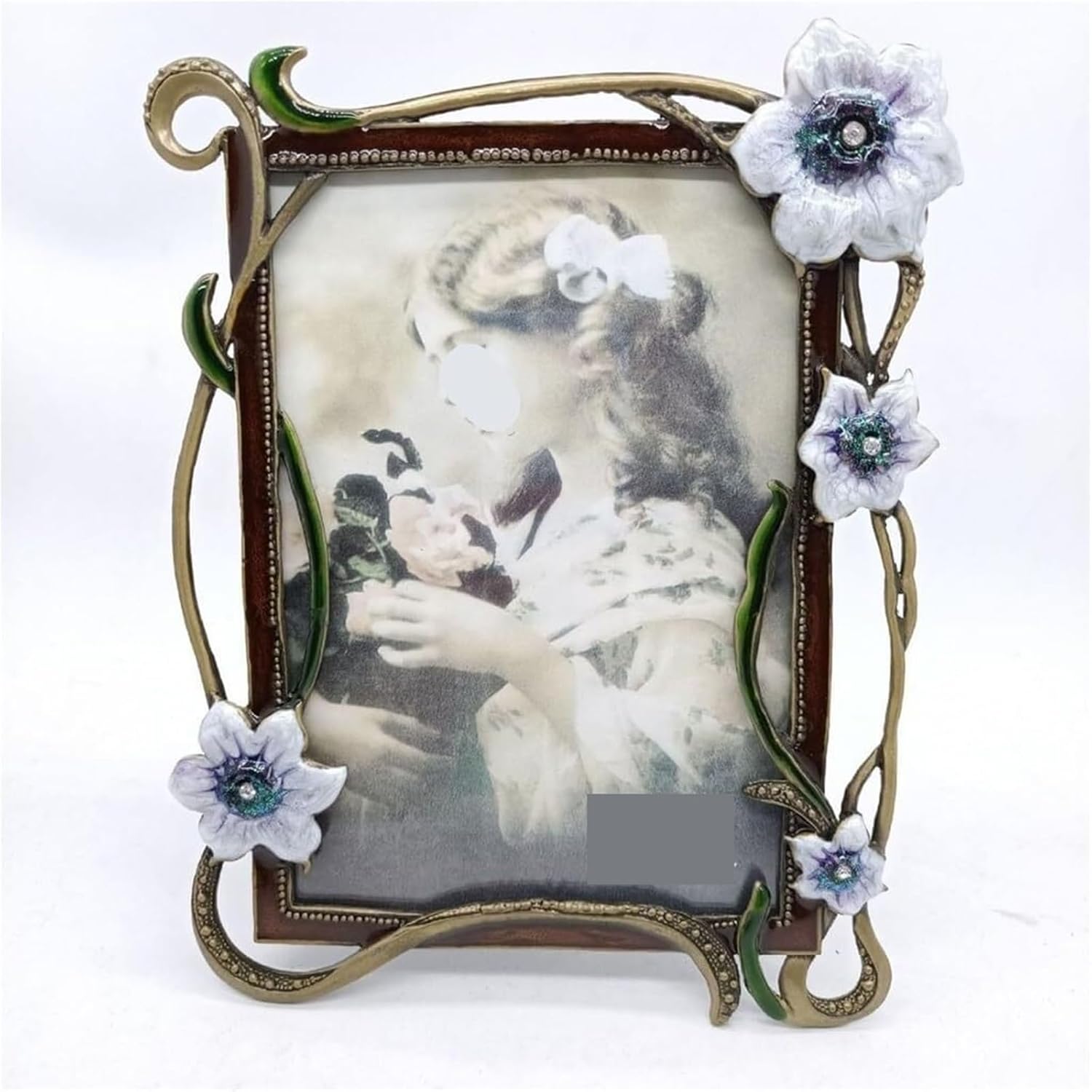 STBTOO 5x7 Inches Photo Frame And Metal Decoration
