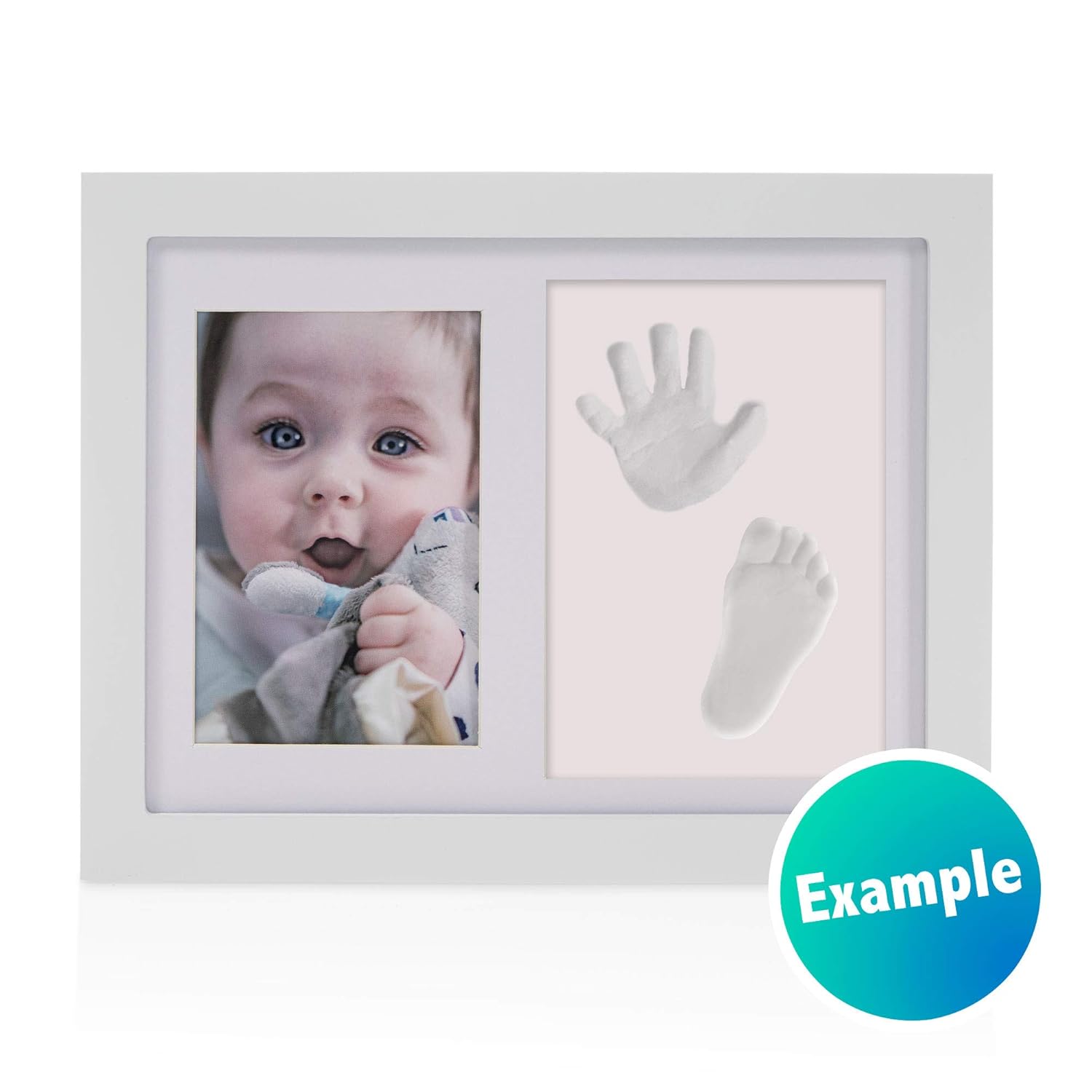 Nuby Keepsake Frame 35 x 5 Photo Clay Print Kit
