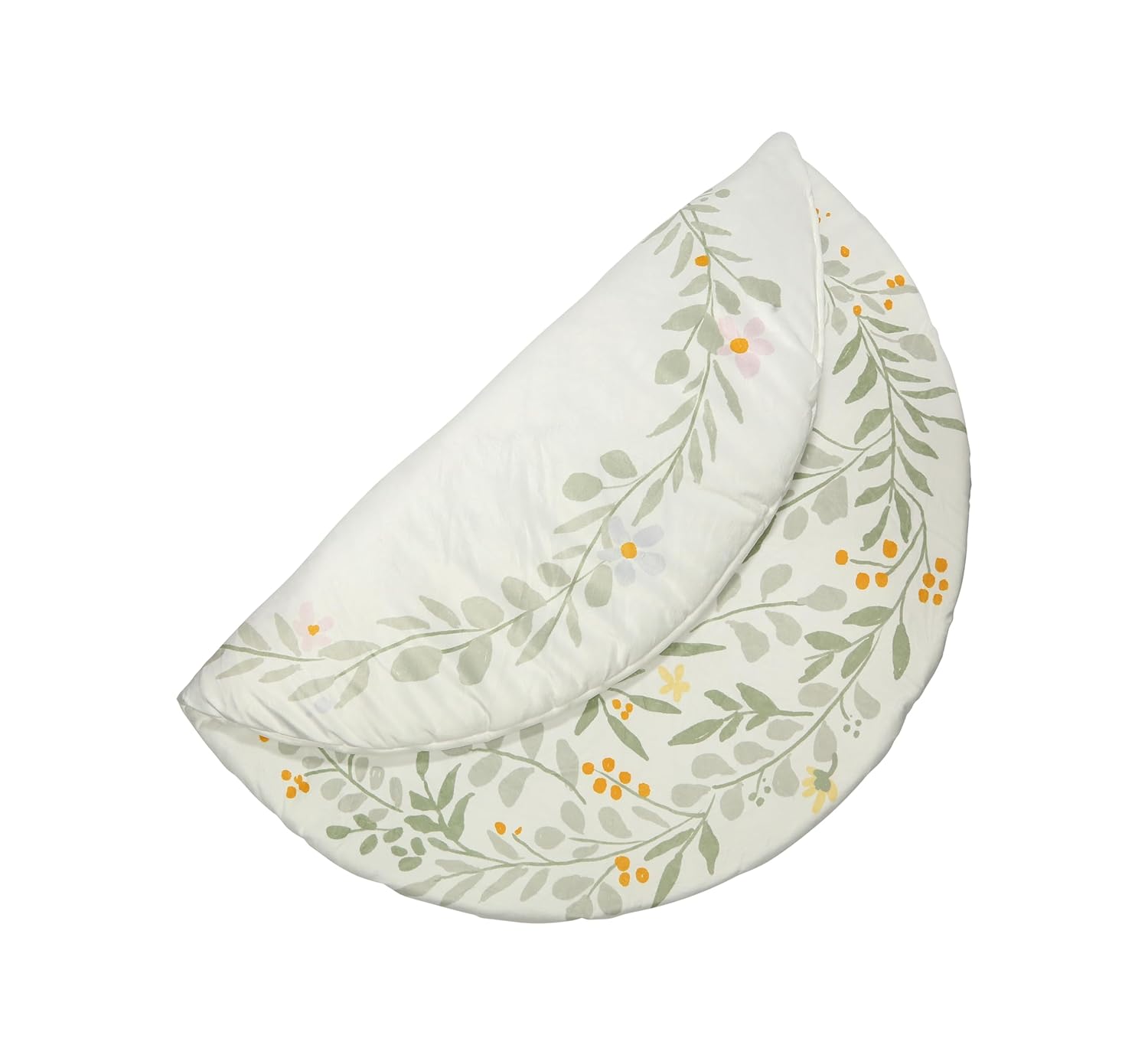 Kate Milo Floral Wreath Reversible Baby Mat 1