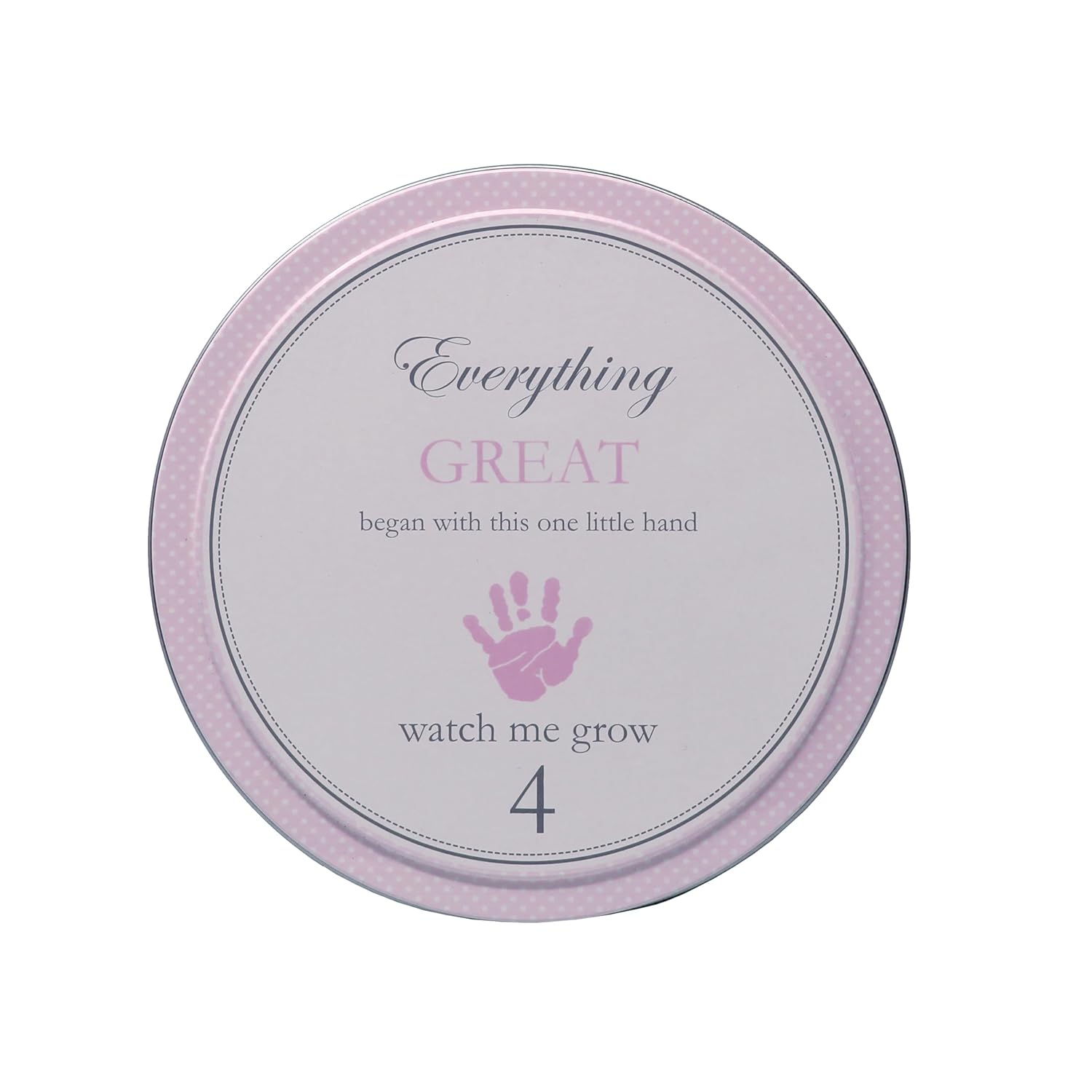 Child to Cherish Handprints Tower of Time Kit Pink