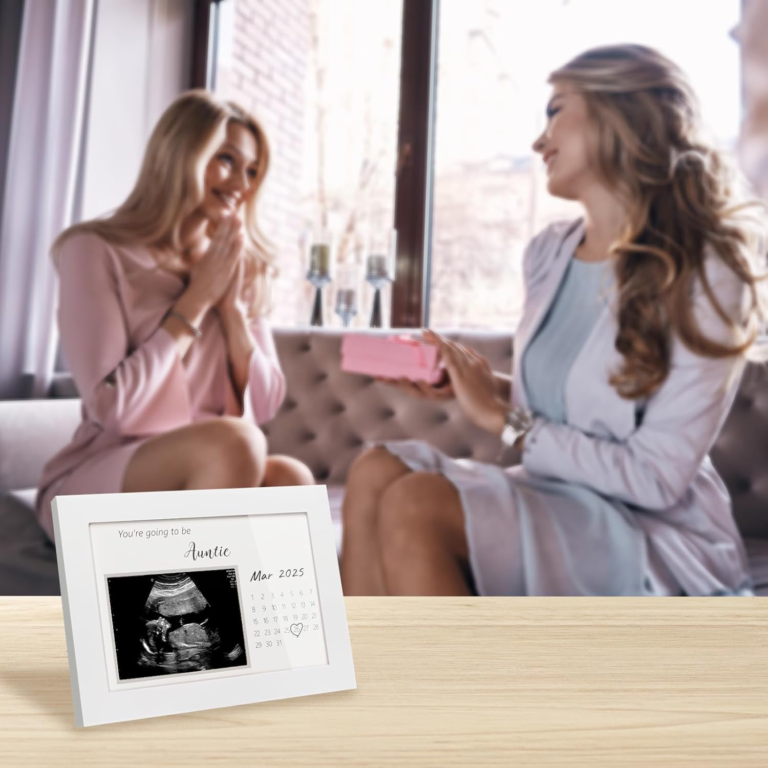 HamIUers Pregnancy Announcement Frame for Aunt 1