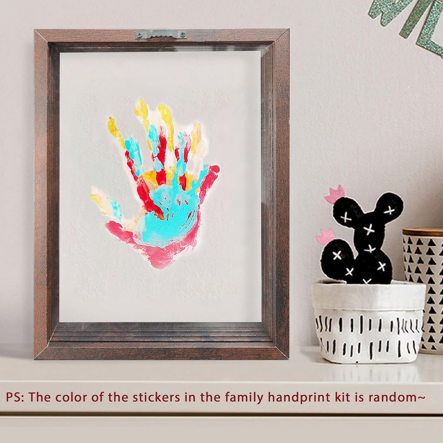 XQC Family Handprint Kit DIY Craft Keepsake Frame