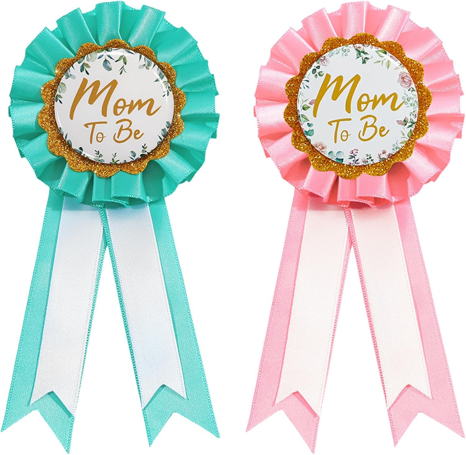 3 PCS Mom Dad to Be Pin and Maternity Sash Set