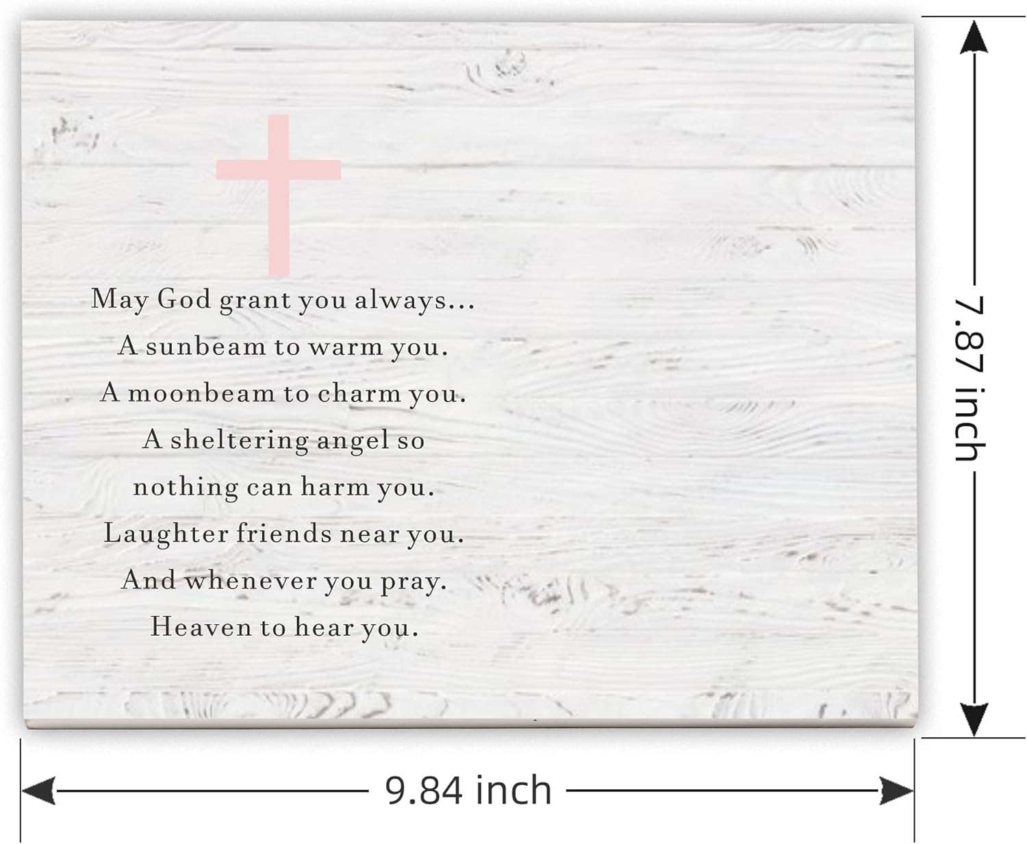 Baptism Gift Frame for Goddaughter and Godchild