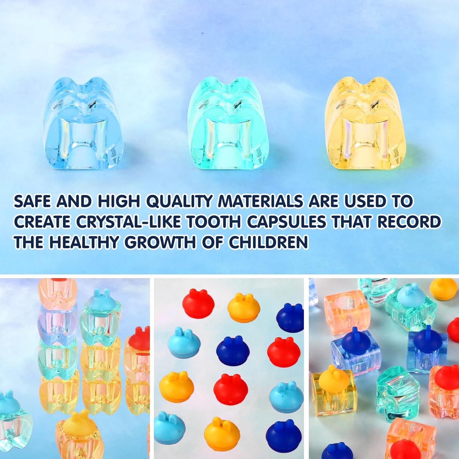 Baby Tooth Keepsake Box Astronaut Blue