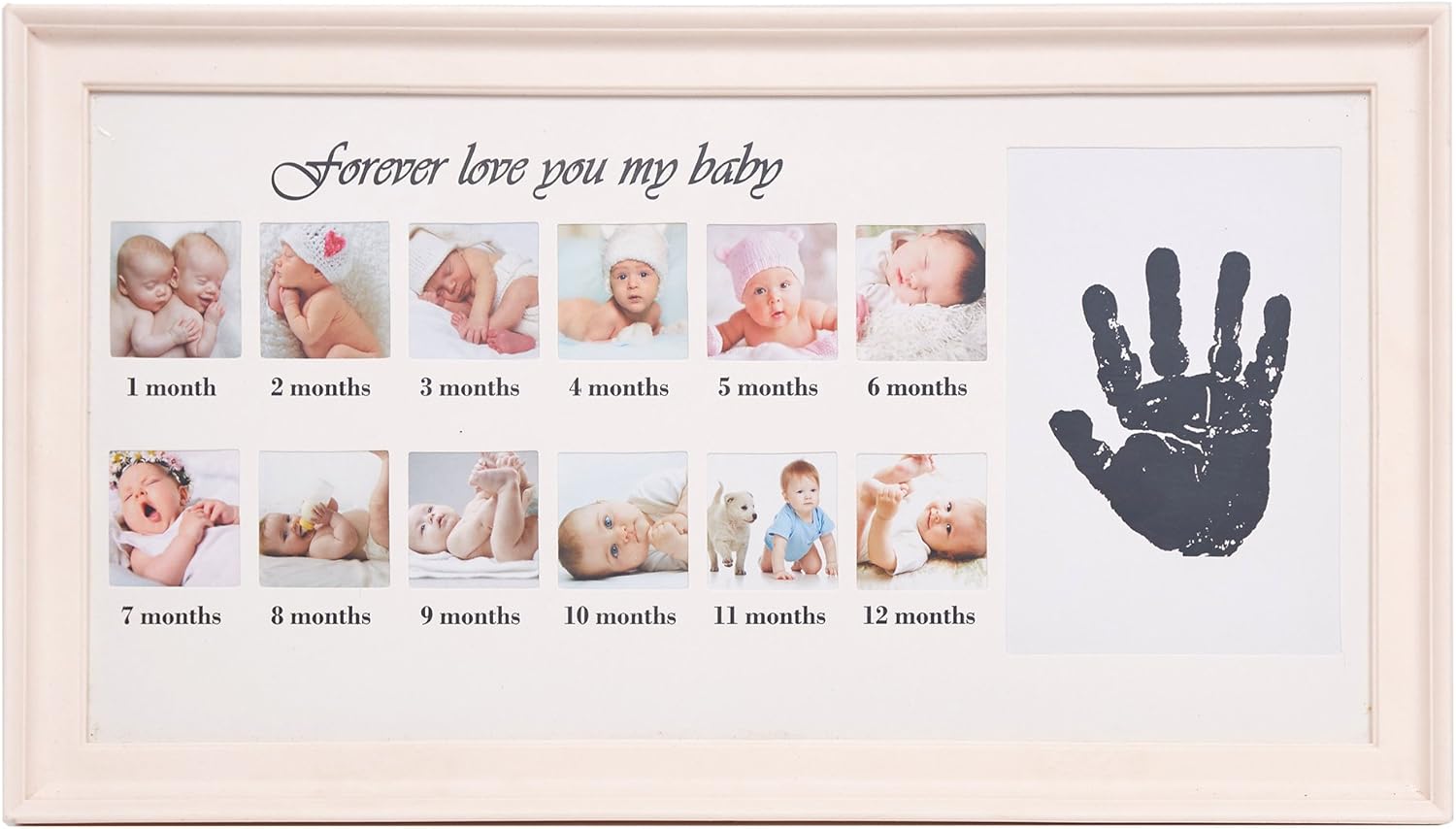Baby Handprint Photo Frame Keepsake