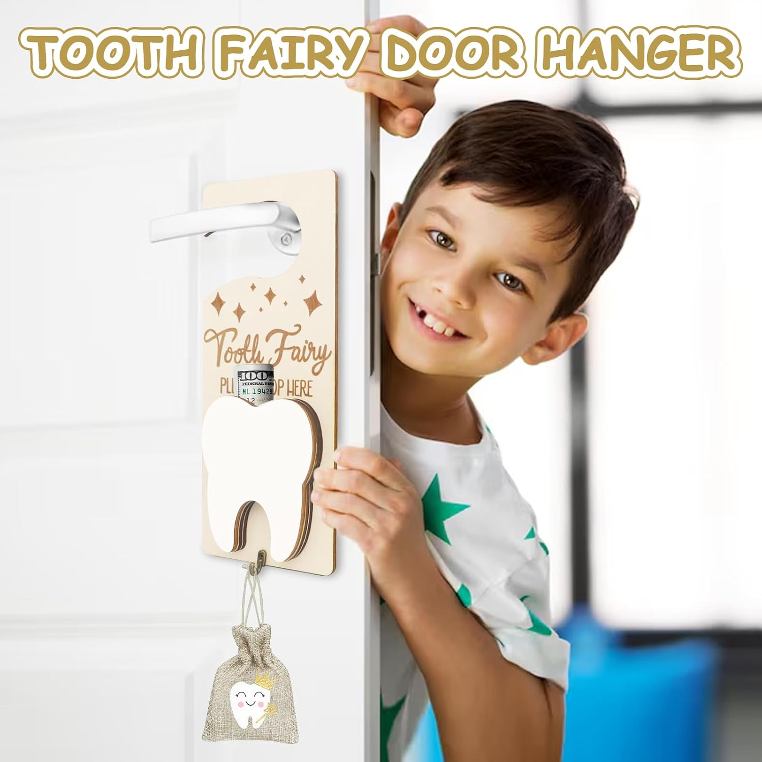 AINBIN 3PCS Tooth Fairy Holder Set