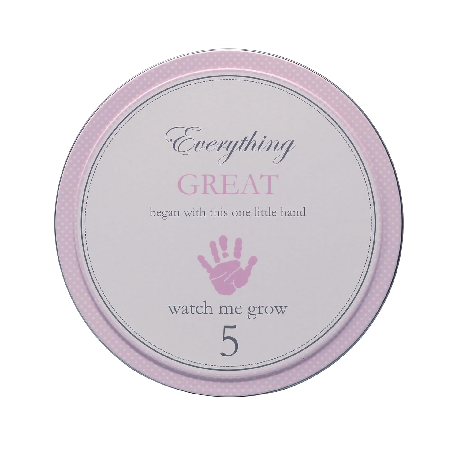 Child to Cherish Handprints Tower of Time Kit Pink