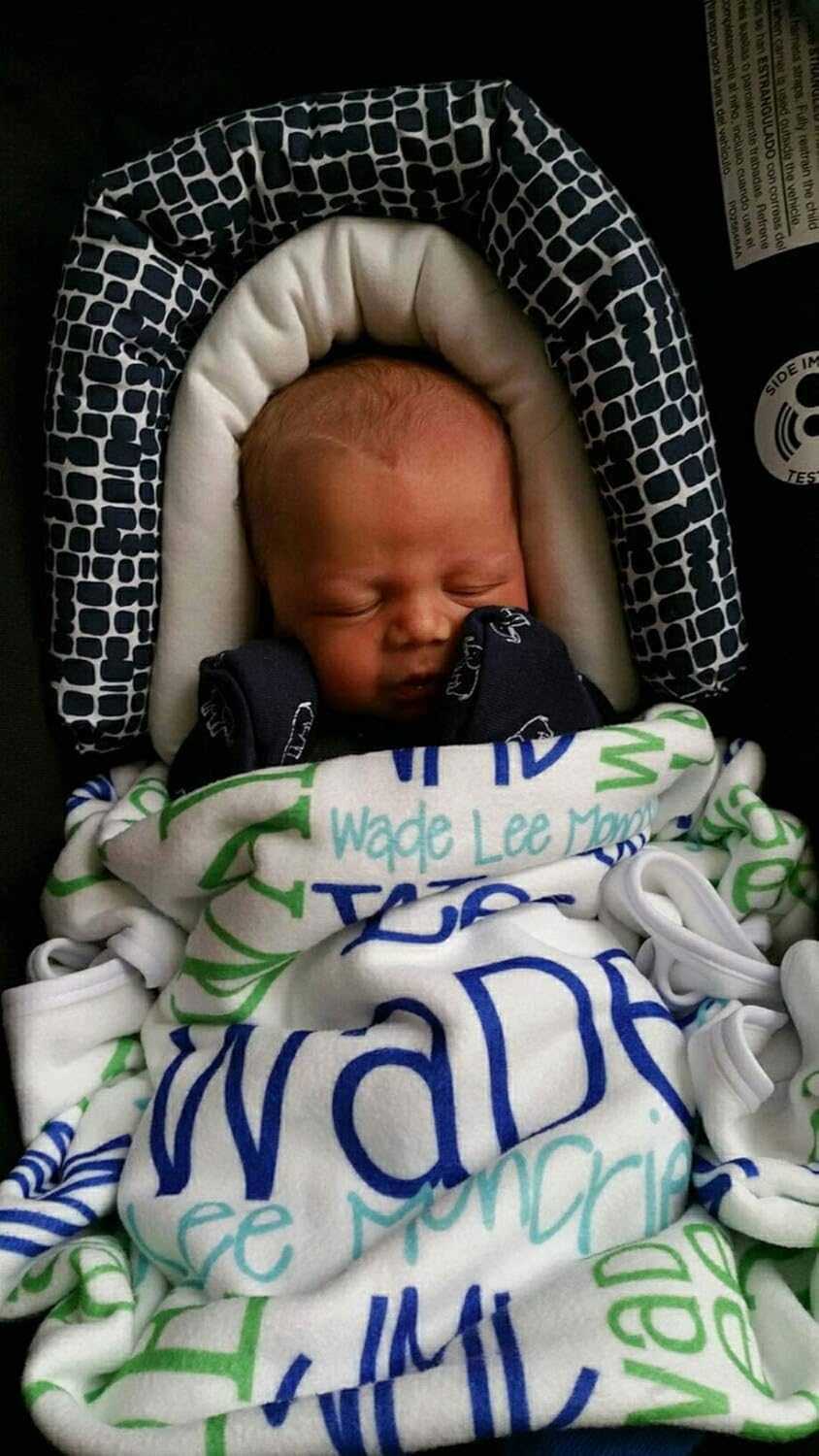 Personalized Baby Blanket with Name for Boy Girl 1