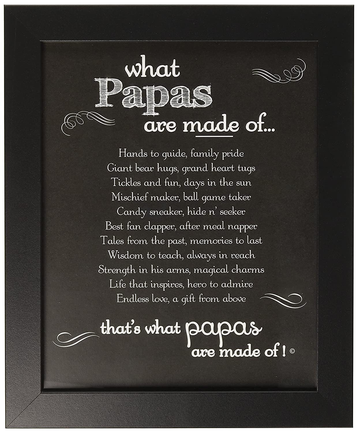 Papa Chalkboard Frame - Made in USA
