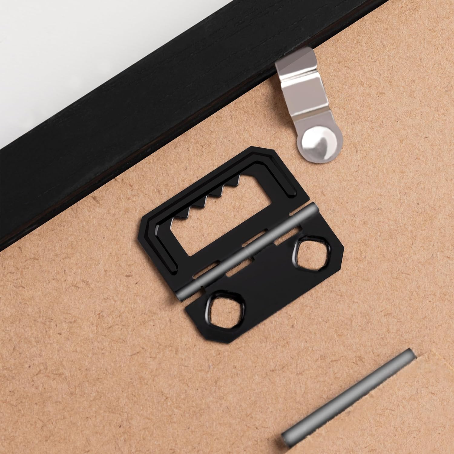 eletecpro Ultrasound Picture Frame with Glass Cover and 3 Mats 7x7 Baby Keepsake Frame for 3x4 Sonogram Photo Black