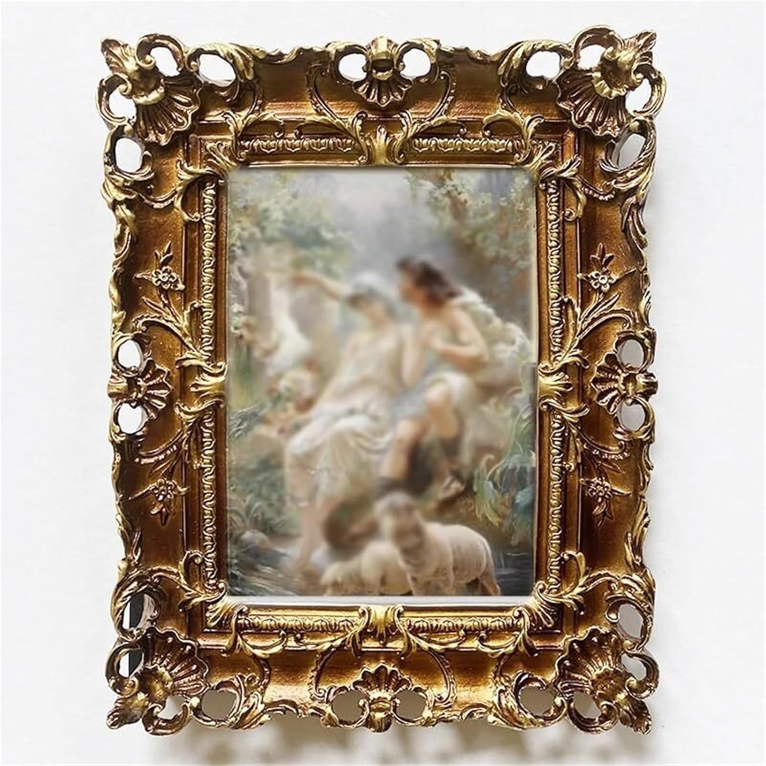 STBTOO Retro Resin Wall Decor Picture Frame