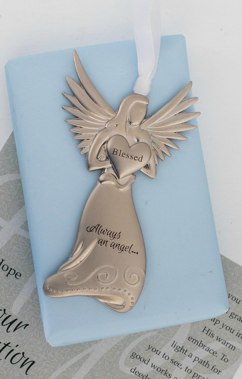 Always an Angel Keepsake Ornament Gift for Baby Christening