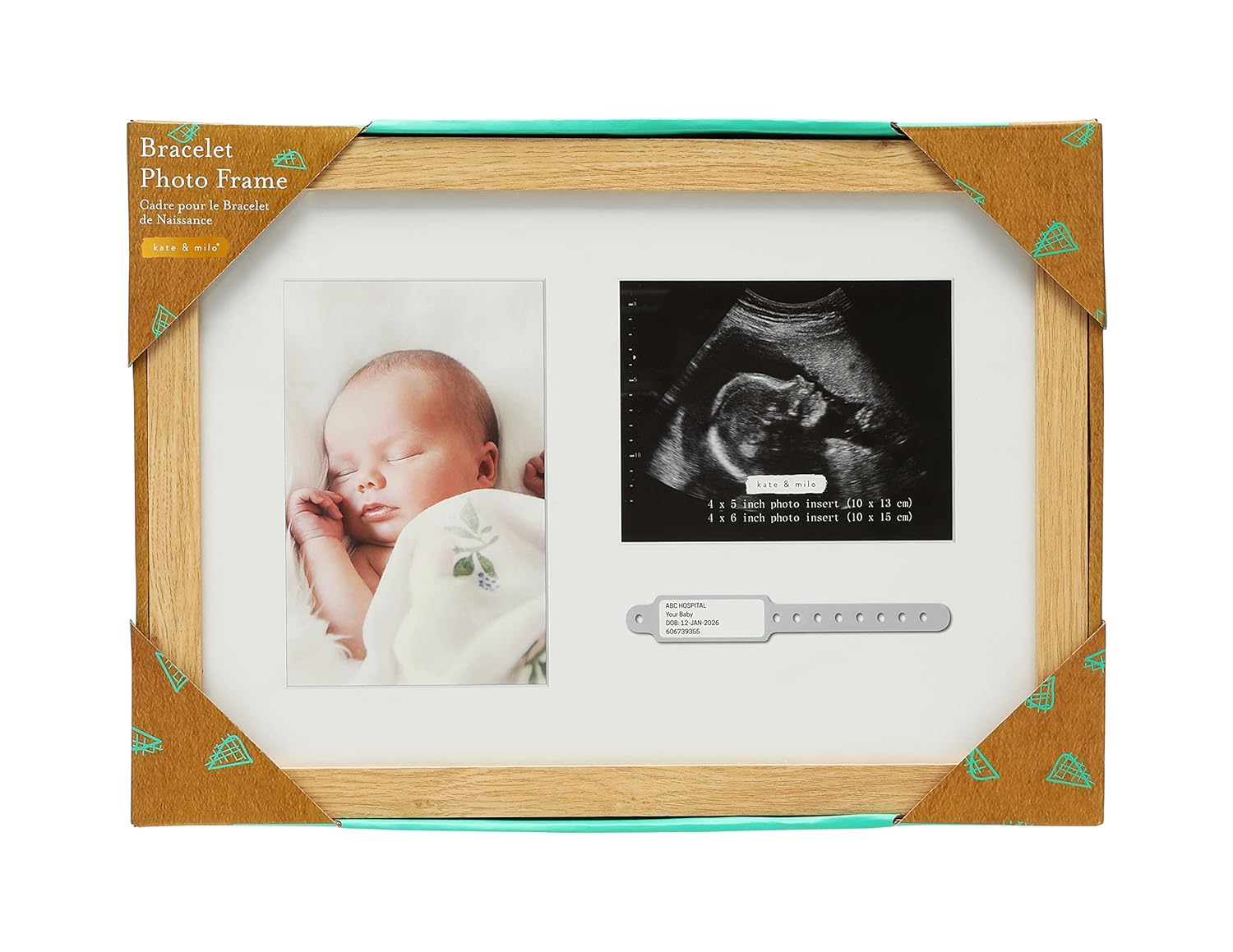 Kate Milo Pregnancy Keepsake Frame Set 1
