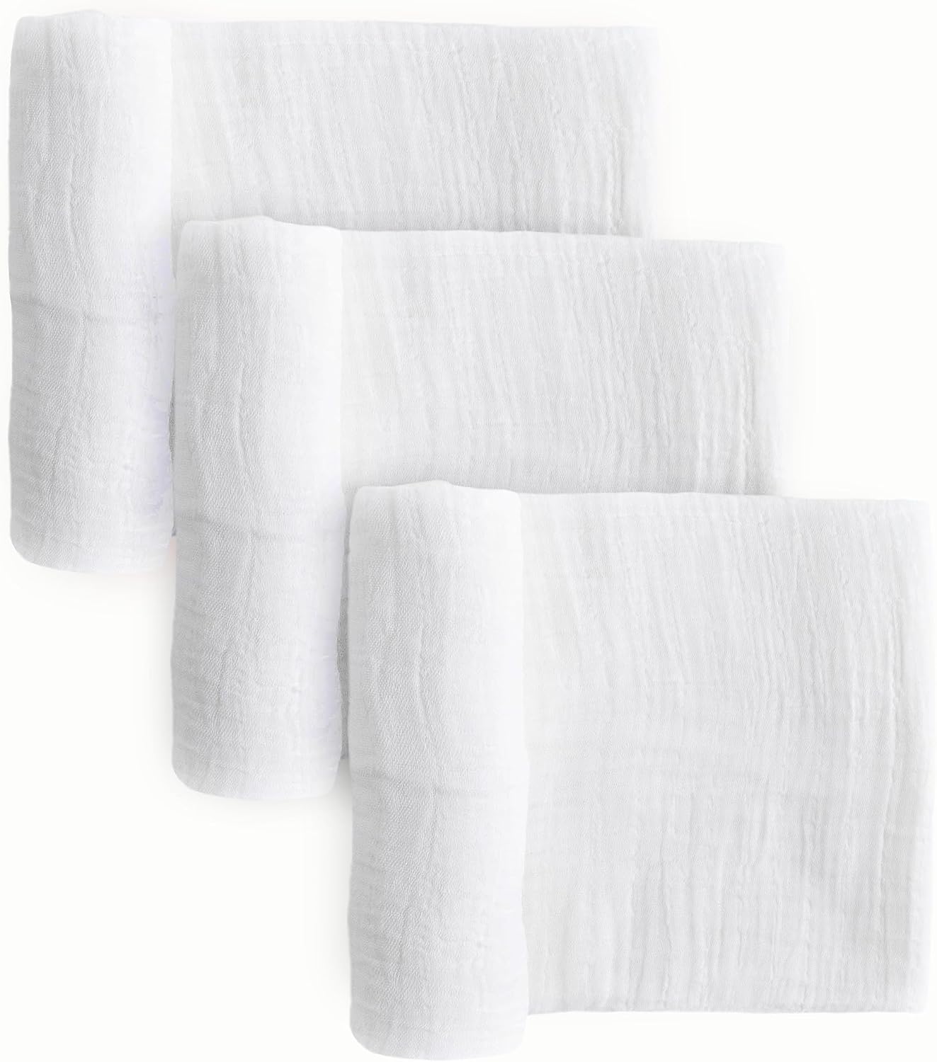 Little Unicorn Premium Muslin Swaddle Blanket 3 Pack 1