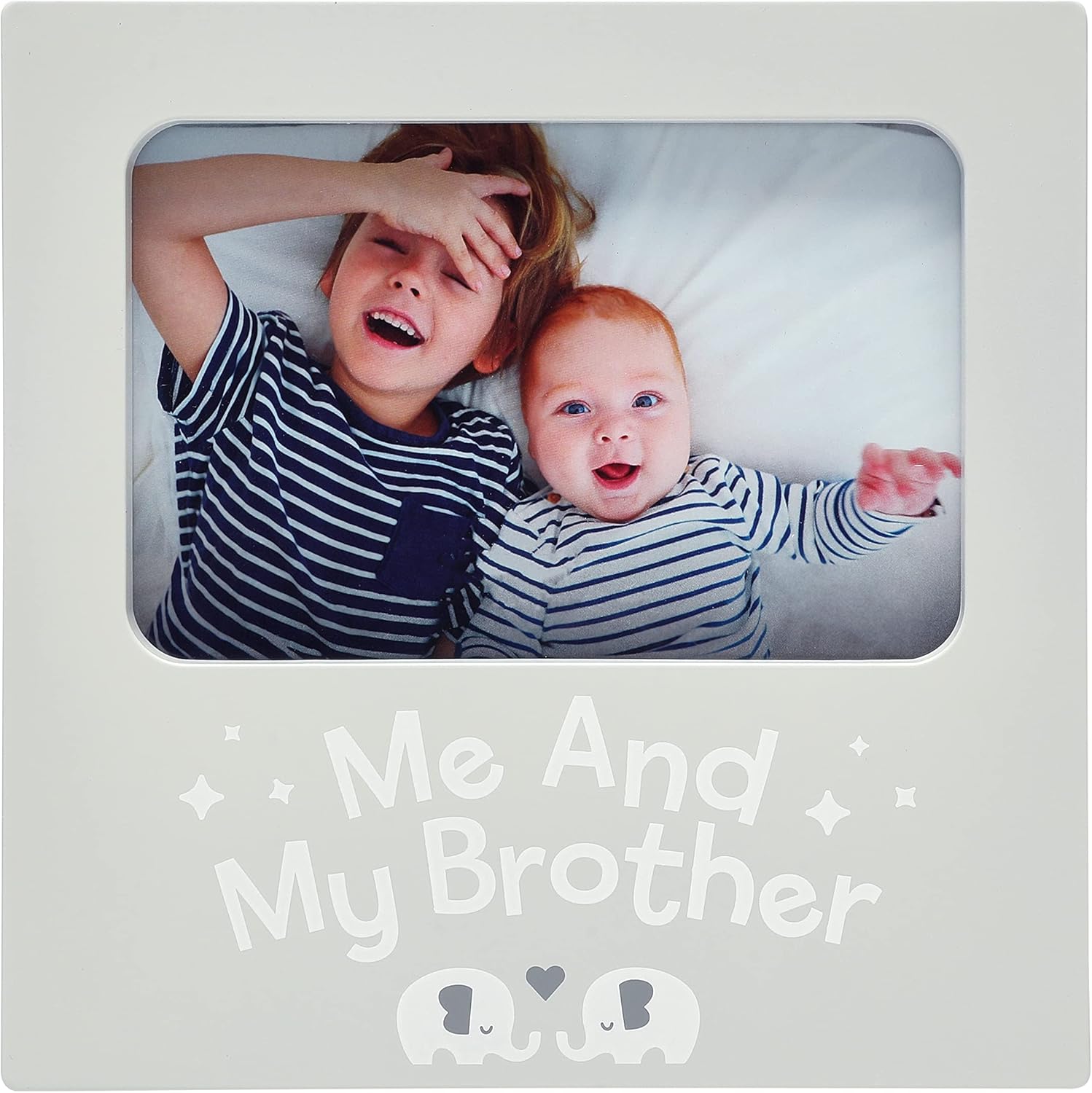 Kate Milo Me and My Brother Elephant Frame Gray