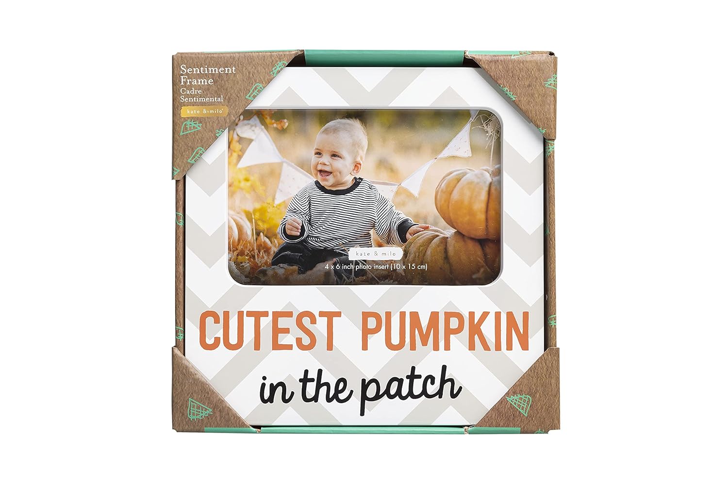 Kate Milo Baby Halloween Photo Frame Set