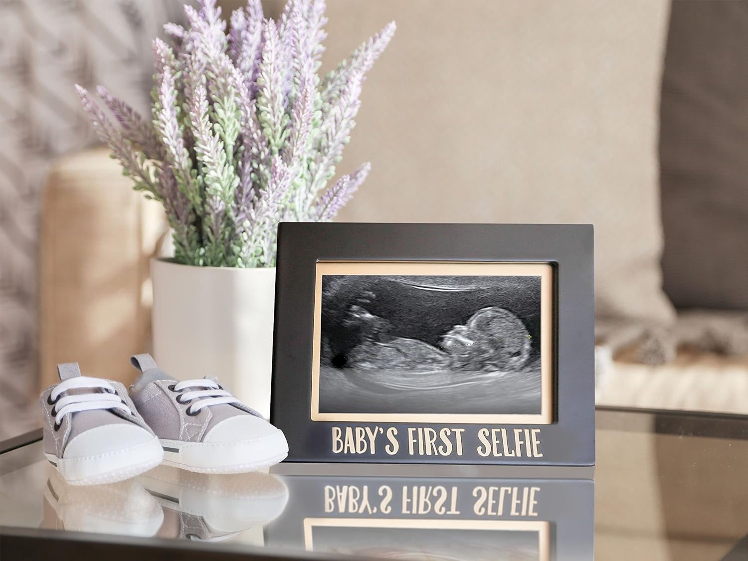 Pearhead Babys First Selfie Sonogram Frame 1