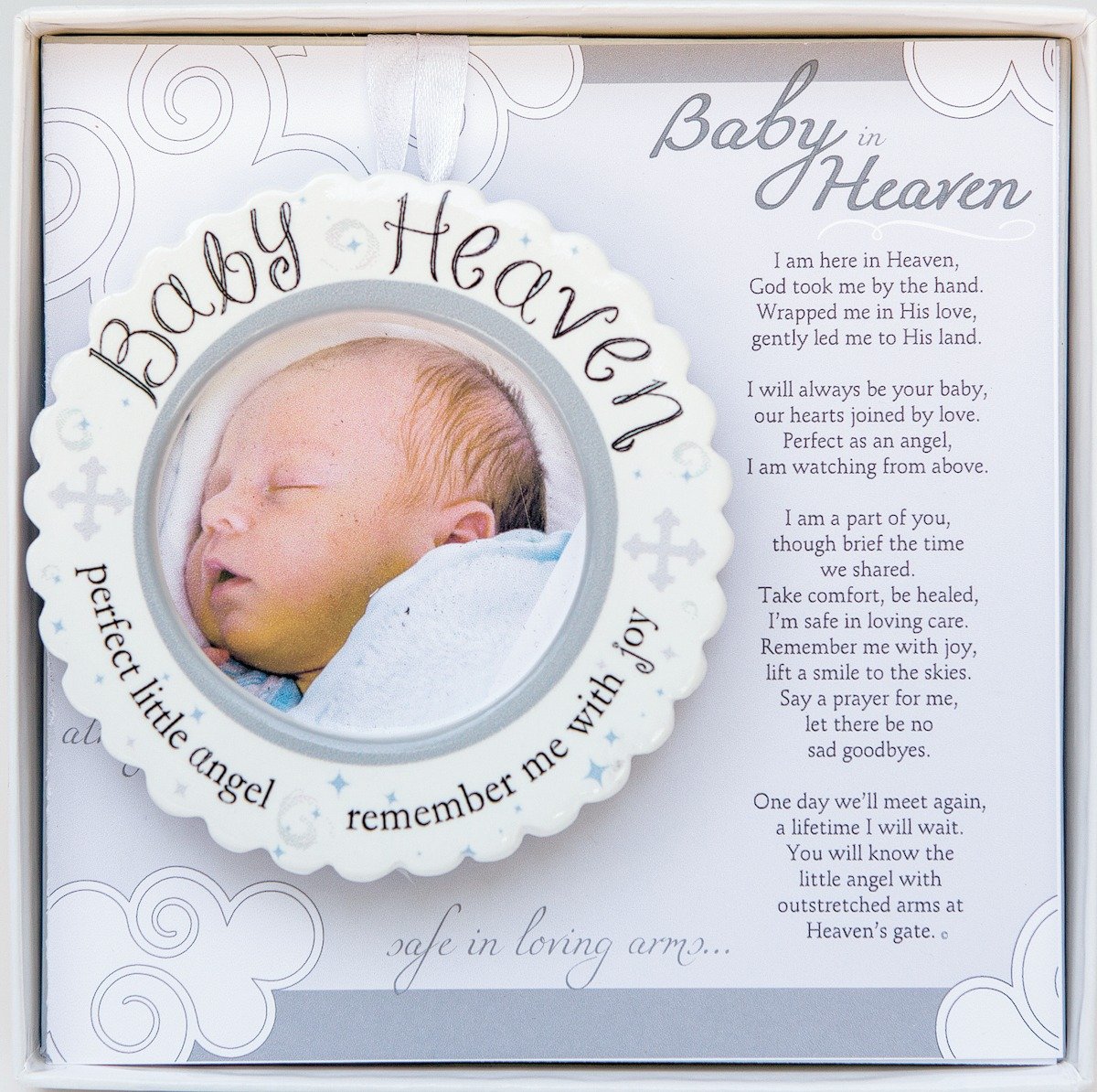 The Grandparent Gift Co Baby Heaven Keepsake Frame