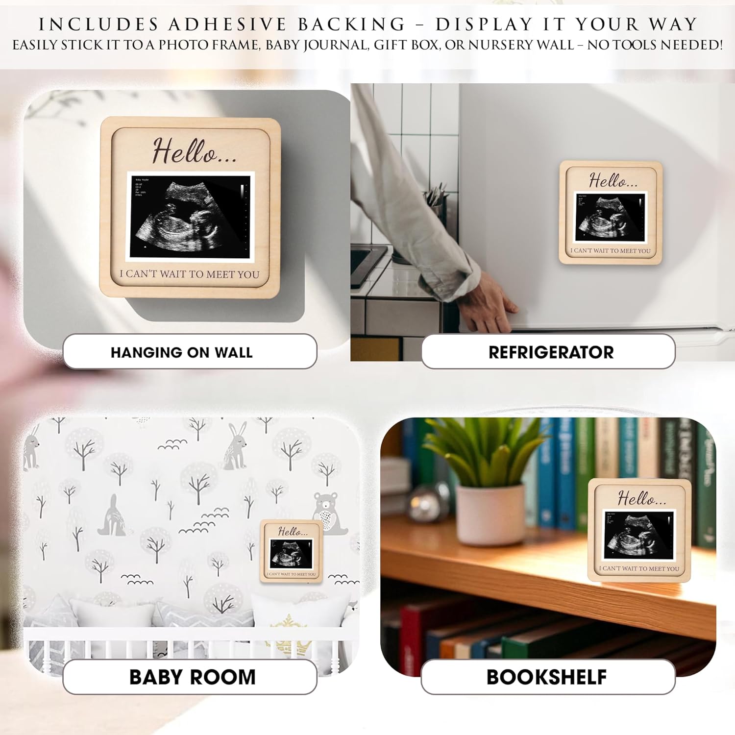 KATINAT Grandparent Reveal Keepsake Box
