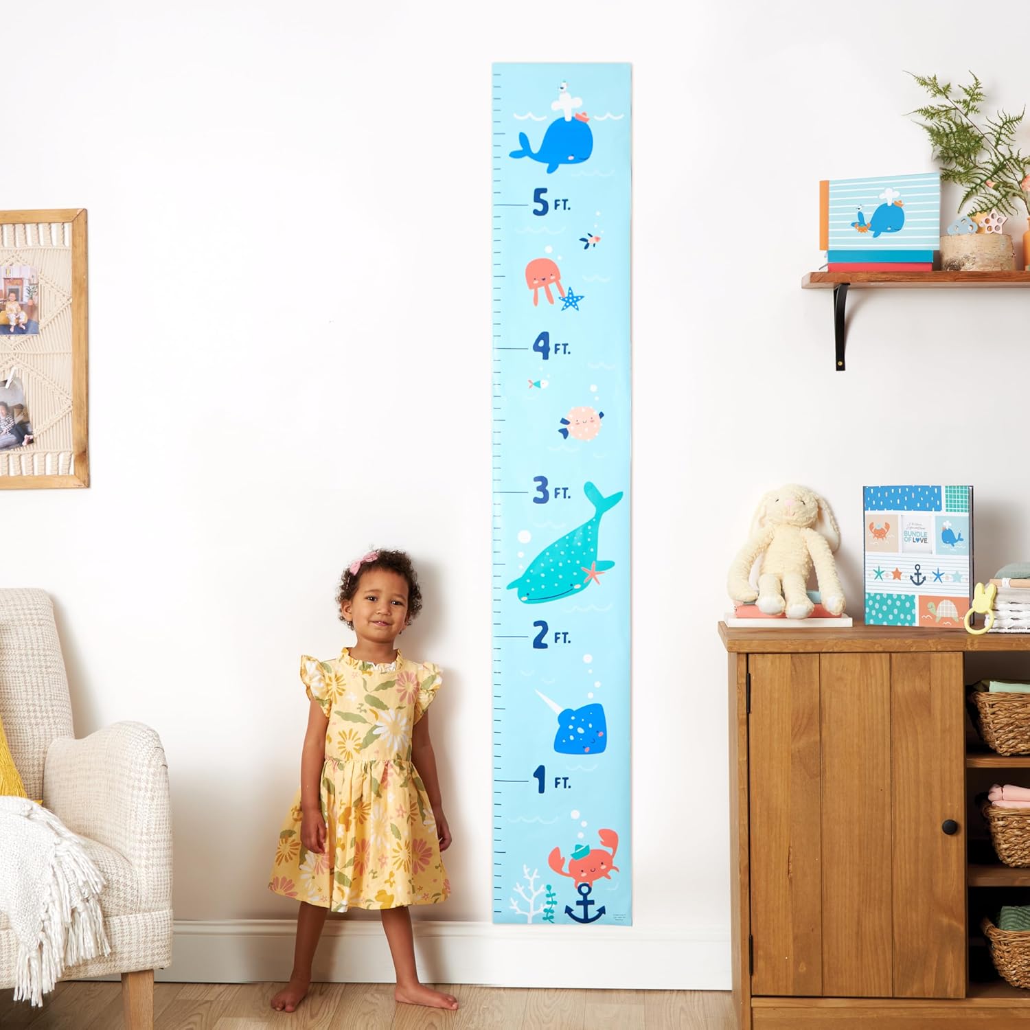 CR Gibson Adventure Growth Chart with Stickers