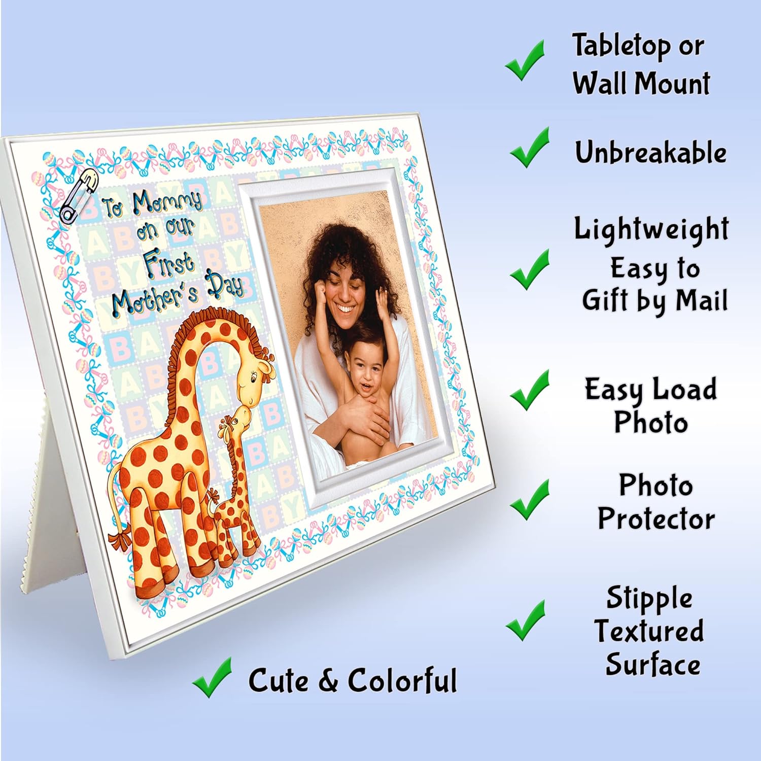 To Mommy on Our First Mothers Day Picture Frame 1