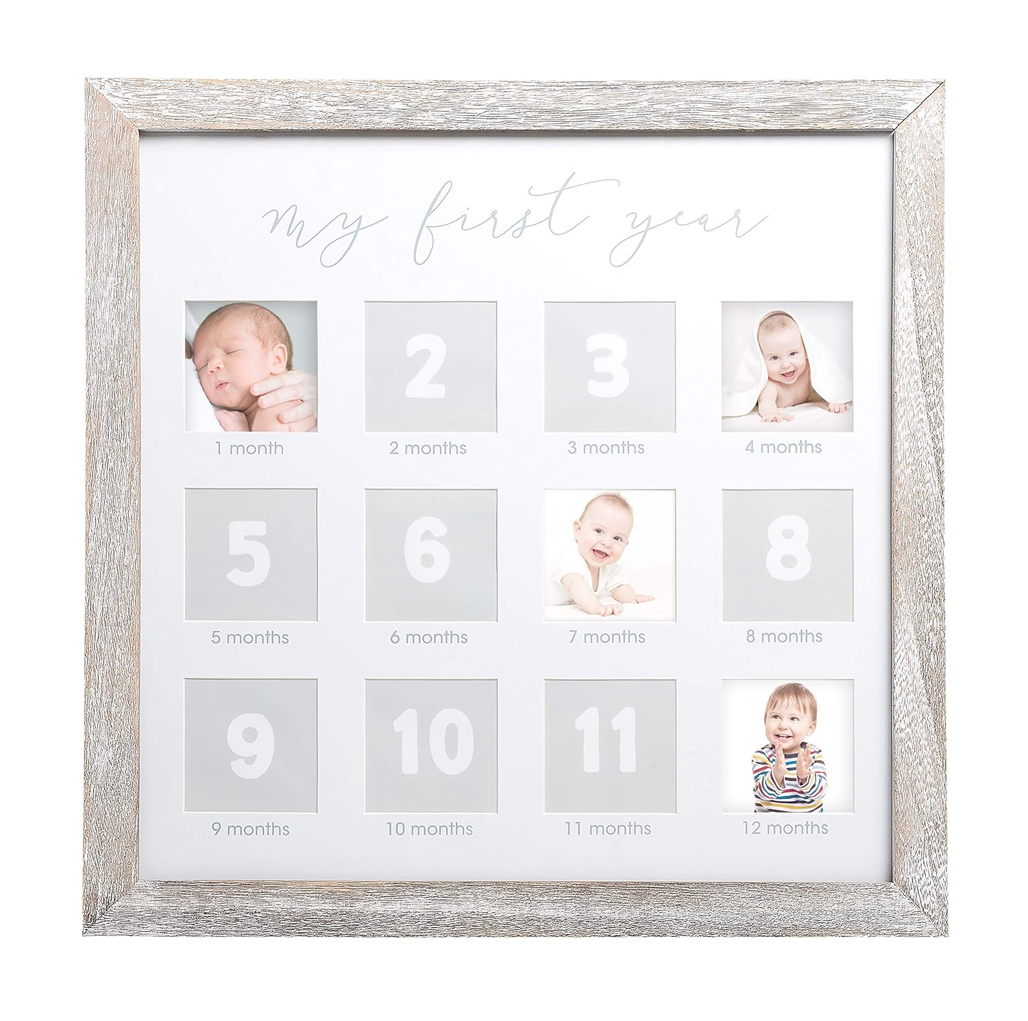 Pearhead My First Year Baby Keepsake Frame