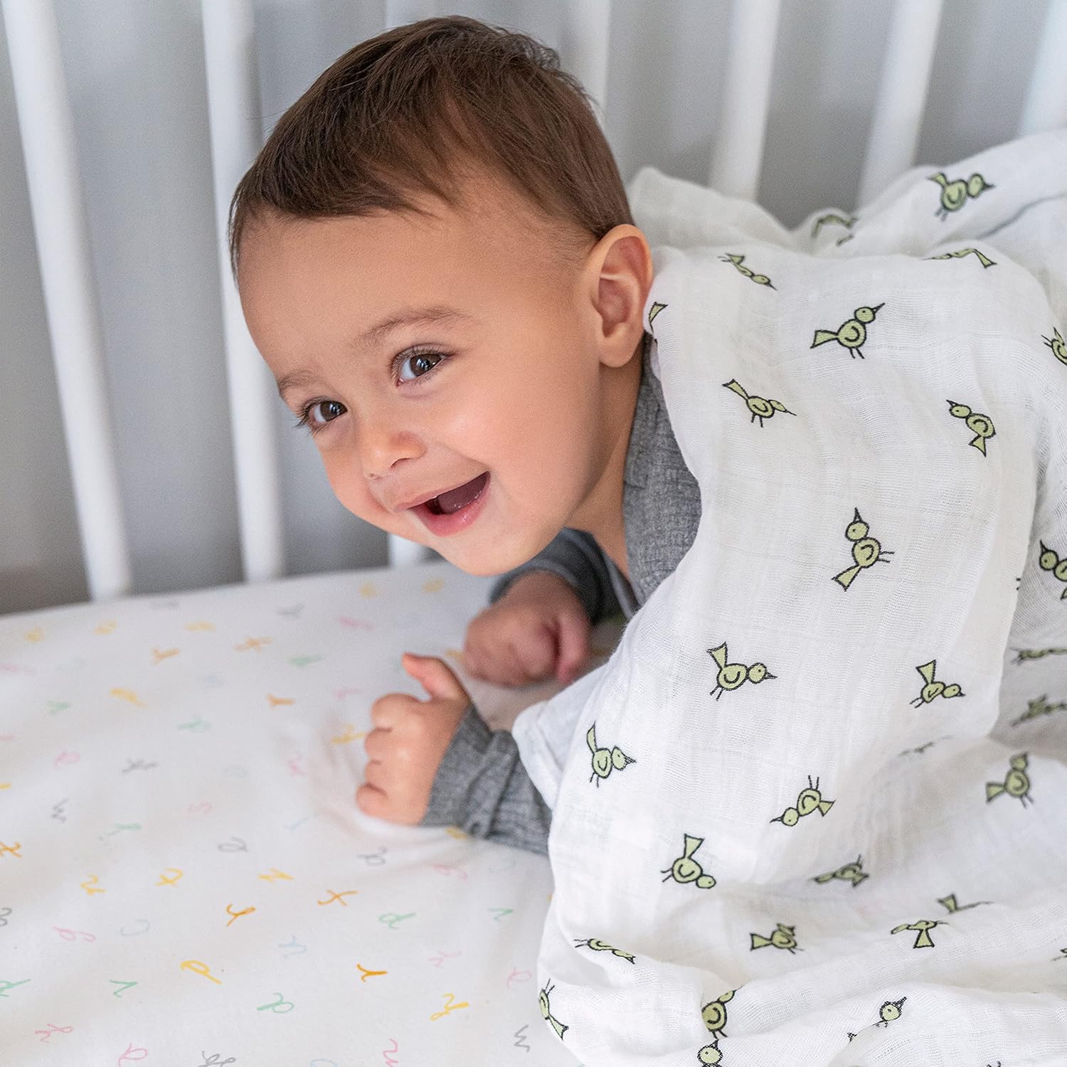 aden anais Jungle Jam Muslin Swaddle Blanket 4 Pack