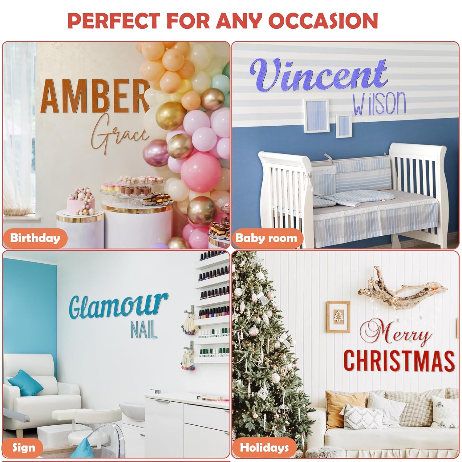 Personalized Wooden Baby Name Sign for Wall 1