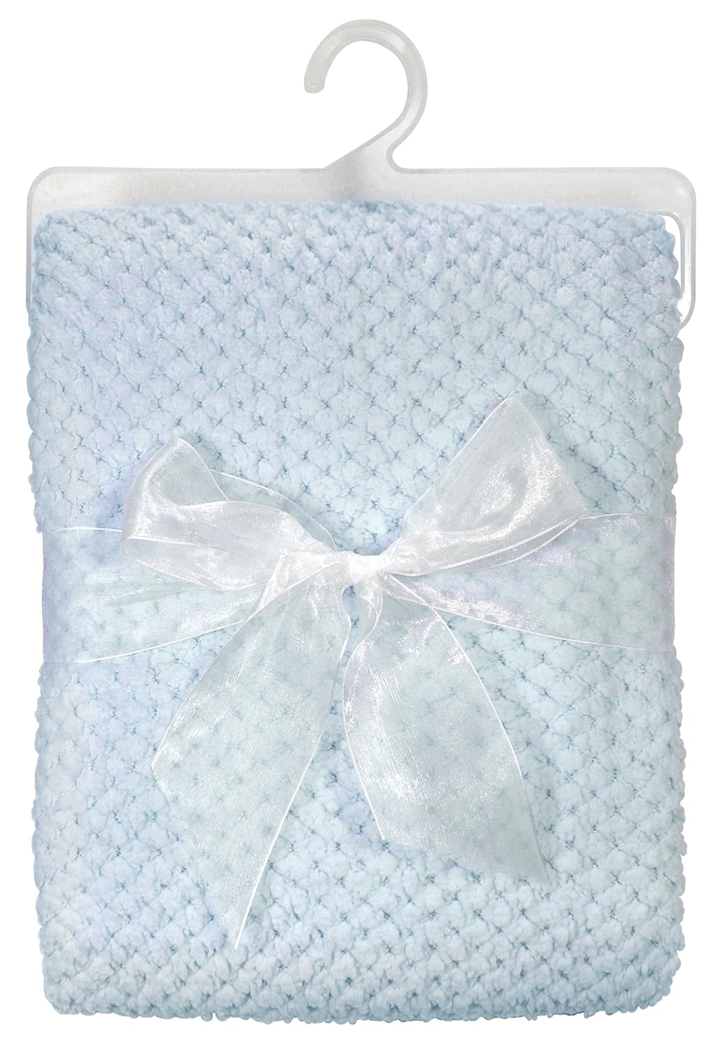 Stephan Baby Snuggle Fleece Crib Blanket Blue